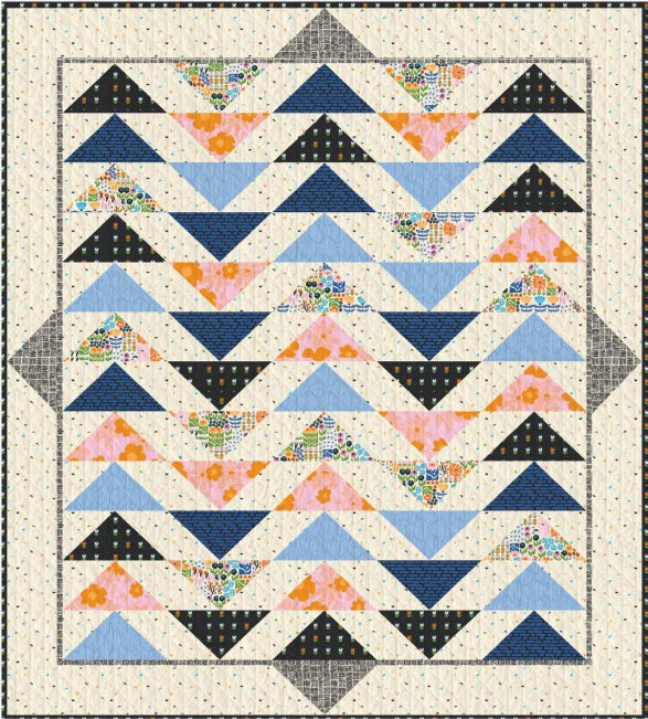 Modernista by AGF Studio ~  Angular Motion Quilt Kit (Estimated Arrival July 2025)