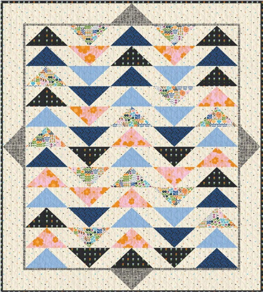 Modernista by AGF Studio ~  Angular Motion Quilt Kit (Estimated Arrival July 2025)