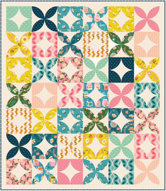 Juicy by Melody Miller - Mod Dreams Quilt Kit