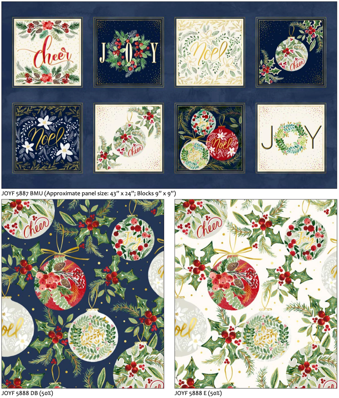 Joyful by Sara Berrenson  2.5" Strips (Expected June 2025)