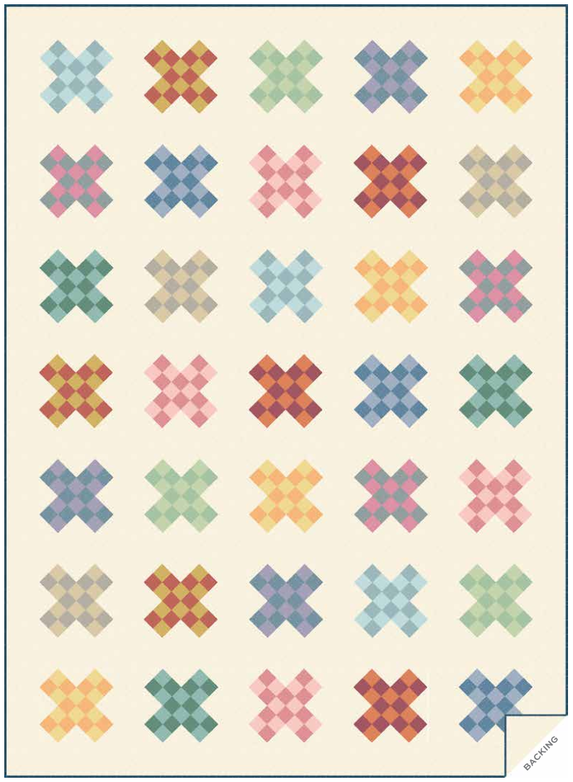 Crisscross by Andover Fabrics - Crosshatch Quilt Kit  (Estimated Arrival - January 2025)