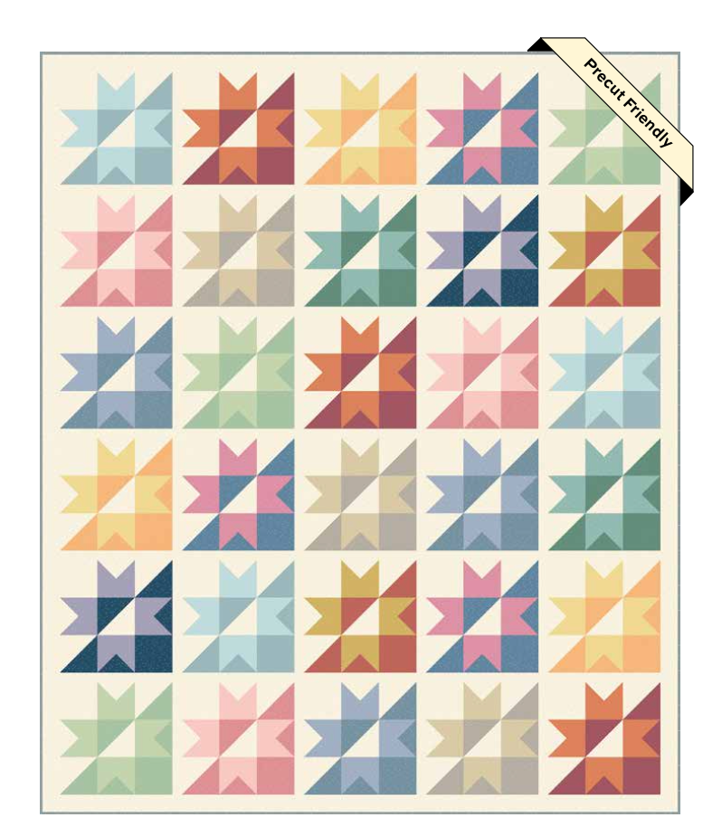 Crisscross by Andover Fabrics - Star Crossed Quilt Kit  (Estimated Arrival Date January 2025)