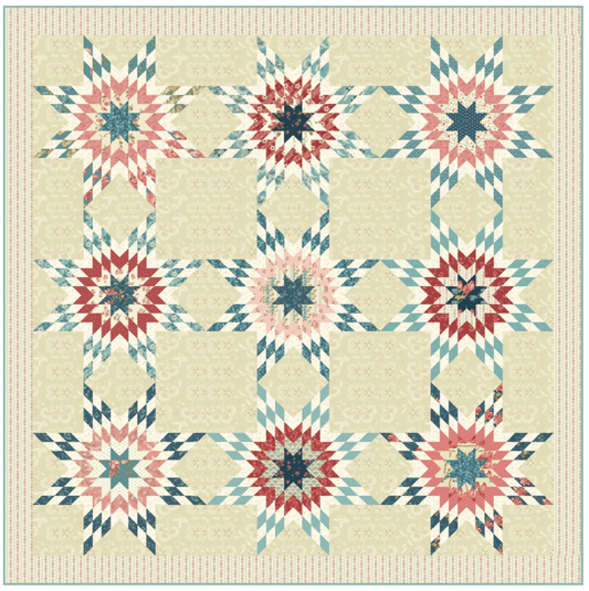 Lighthouse by Laundry Basket Quilts - Harbor Lights Quilt Kit (Estimated Arrival February 2025)