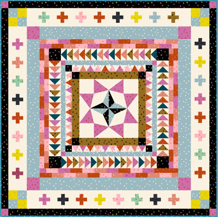 Starry 2025 by Alexia Abegg - Marcelle Medallion Quilt Kit (Estimated Arrival July 2025)