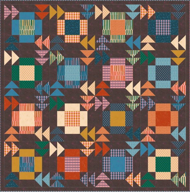 Geometry by Ruby Star Society - Skybound Quilt Kit (Estimated Arrival August 2025)