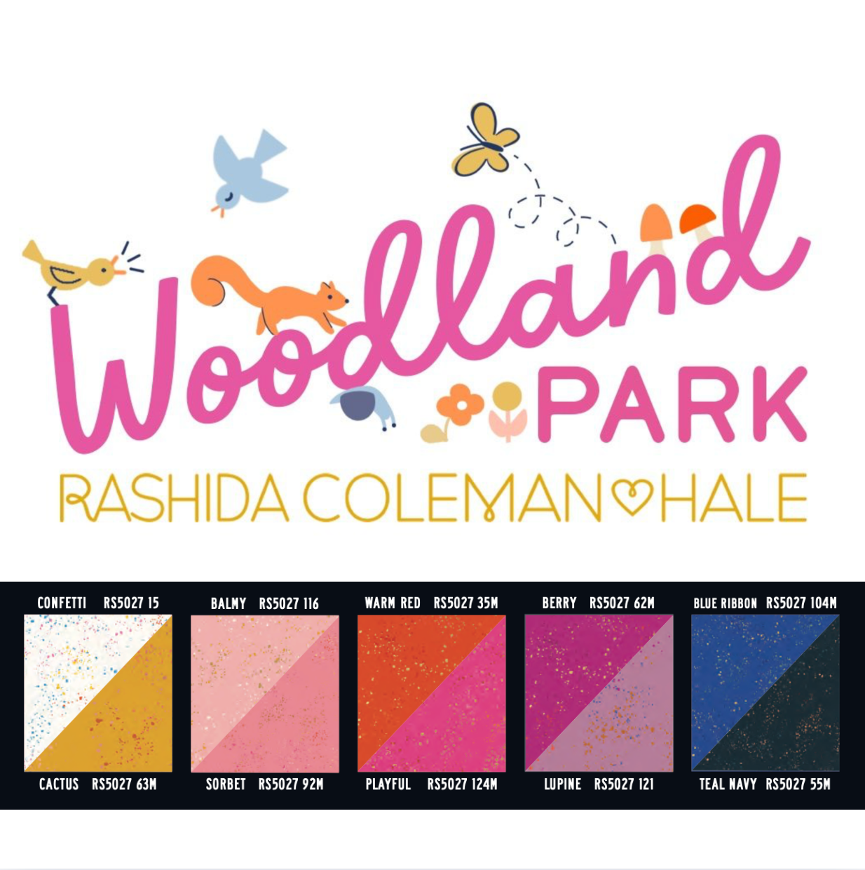 Woodland Park by Rashida Coleman Hale : Coordinated Fabric Bundle