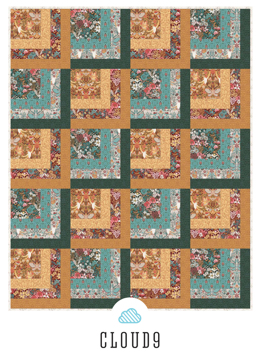 Eventide by Jillian Nichole - Scales Quilt - Free PDF Pattern
