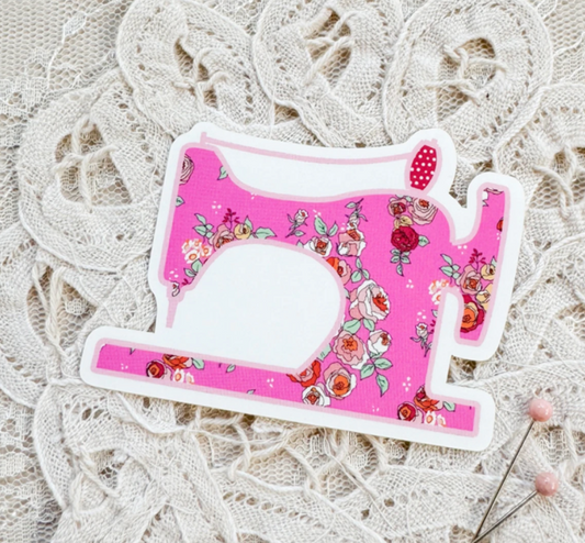 Sewing Machine Stickers by Minki Kim
