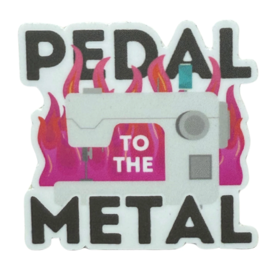 Petal to the Metal Sticker by My Beste Quilt Co.