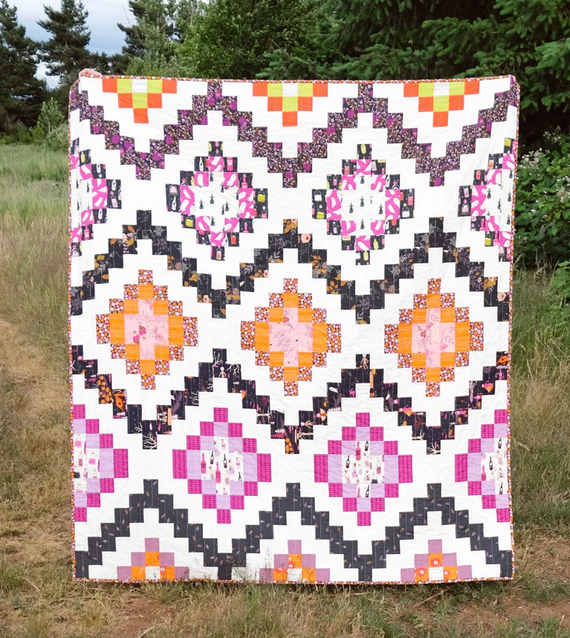 The Stella Quilt Pattern by Kitchen Table Quilting