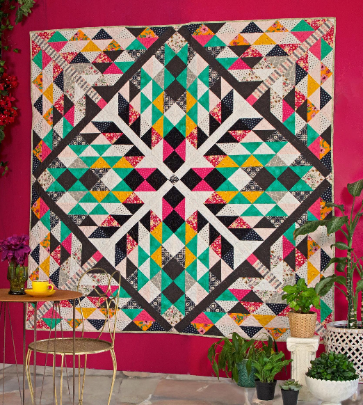 Abode by Maureen Cracknell : Coming Home Quilt Kit