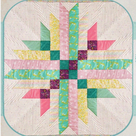 Astrodelic Quilt Kit featuring Sunrise Sunset by Jessica Swift