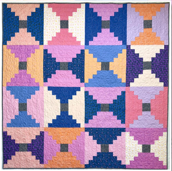 Ruby + Bee Essentials - Courthouse Steps Quilt Kit  (Estimated Arrival Date- February 2025)