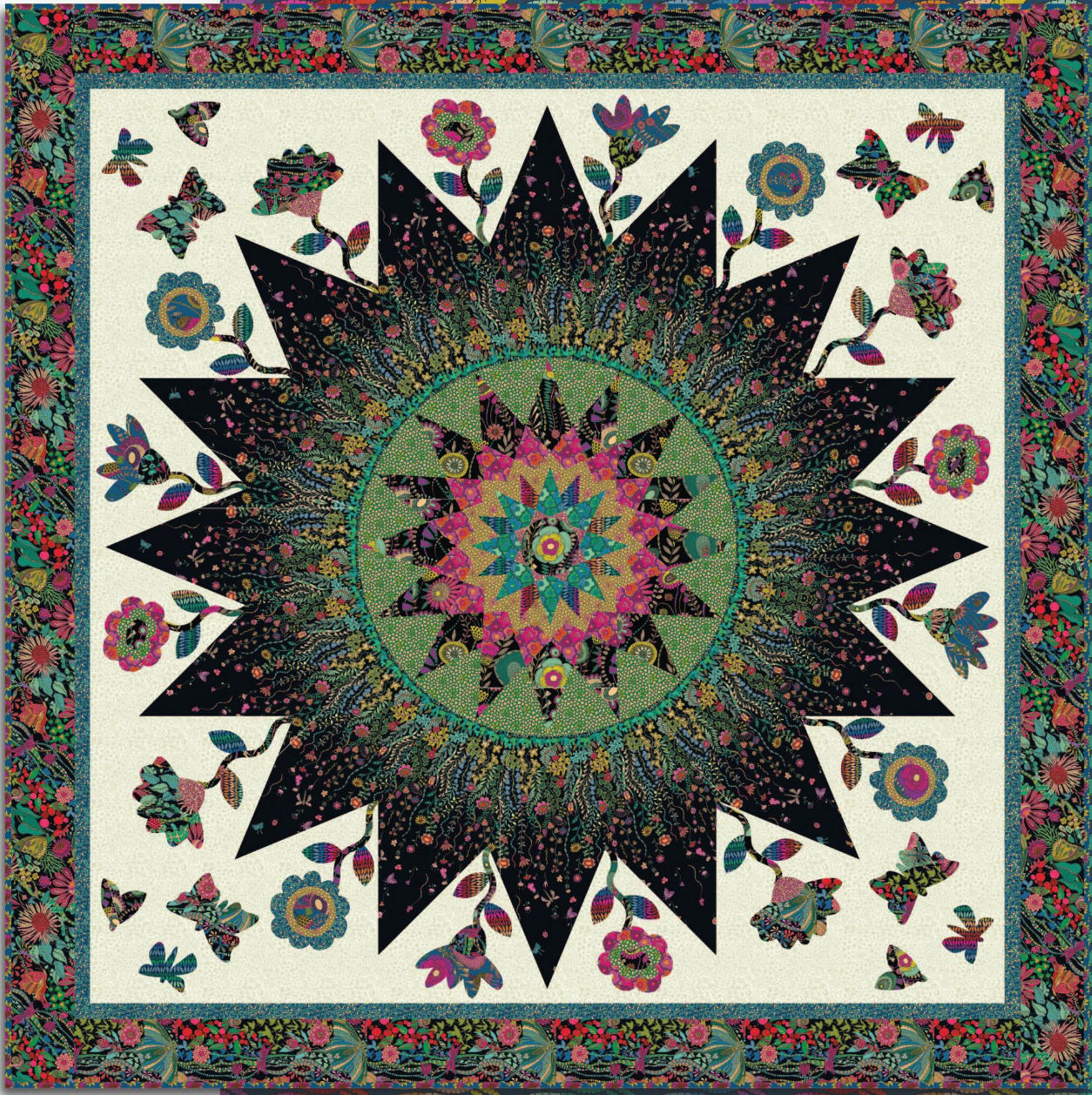 Twilight by Sally Kelly: Twilight Star Quilt Kit (Estimated Arrival Feb 2025)