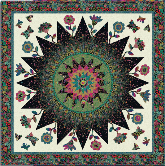 Twilight by Sally Kelly: Twilight Star Quilt Kit (Estimated Arrival Feb 2025)