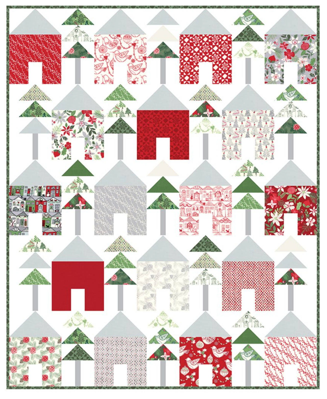 Chalet Quilt Kit - Multiple Fabric Options