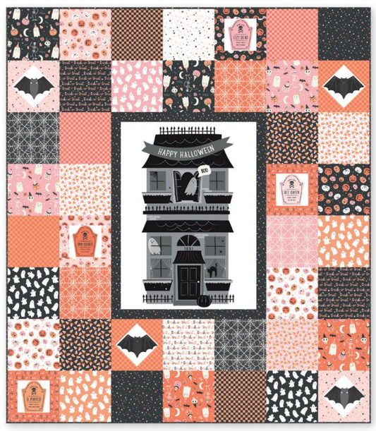 Hey Pumpkin by My Minds Eye  - Happy Halloween Quilt Kit (Estimated Arrival May 2025)