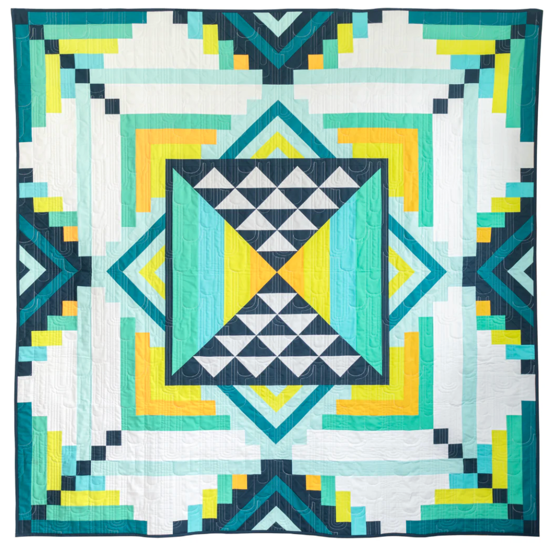 Diamond Flare Quilt by Toad & Sew  - Fabric Bundle