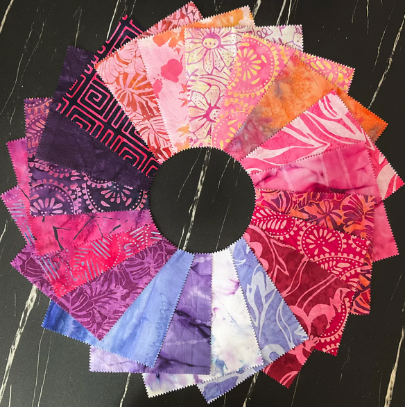 Berrylicious Batiks by Moda - Sedona Quilt Kit