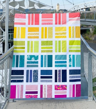 Squared Up Quilt - Fabric Bundle - Multiple Sizes & Color Options