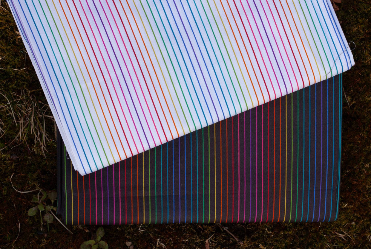 Color Wheel by Alison Glass : Spectrum Striped Day A1447- L (Estimated Arrival April 2025)