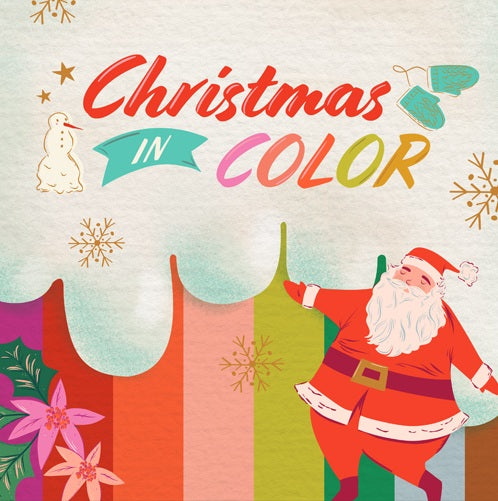 Christmas In Color by AGF Studio : Coordinating Pure Solids Fabric Bundles