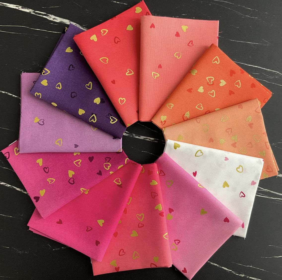 I Heart Ombre Metallic by V & Co. - Metallic Mauve 10875 319M