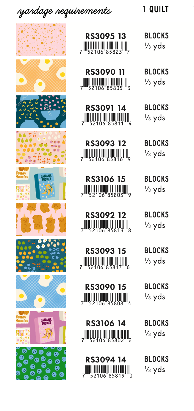 Egg and Friends by Kimberly Kight : Beach Waves Quilt Kit (Estimated Arrival December 2025