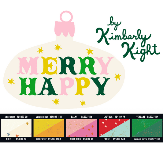 Merry Happy by Kimberly Kight : Coordinating Fabric Bundles