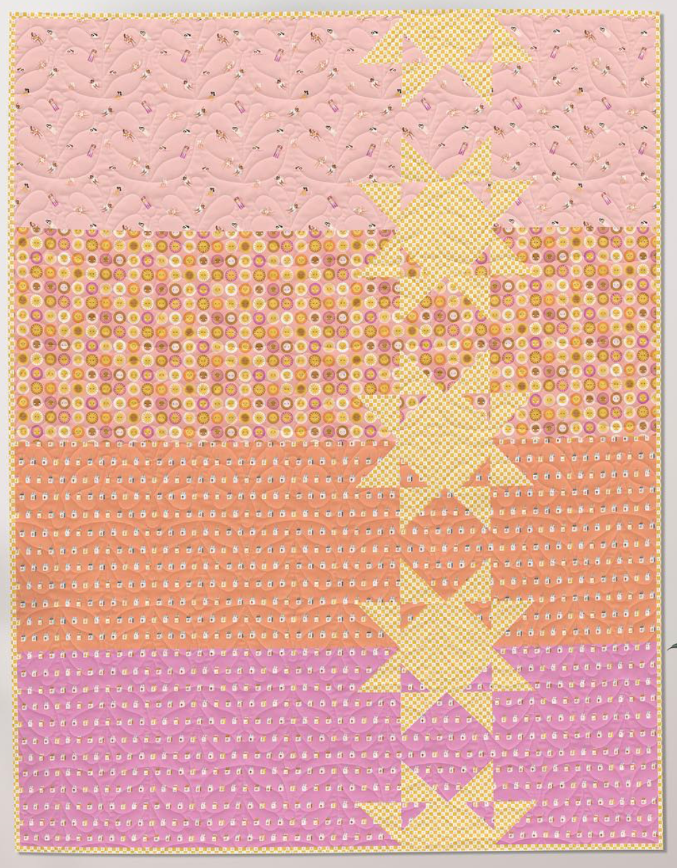 A Sunshine Story by Dutchess Plum ~ Heat Wave Quilt Kit