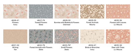 Forest Memoirs by Virginia Eleonora : Quick Step Quilt Kit Reference Photos