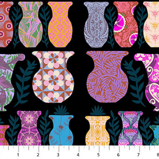 Rhapsody by Anna Maria Horner-Parry : Anniversary Vases Multi AMT173-99