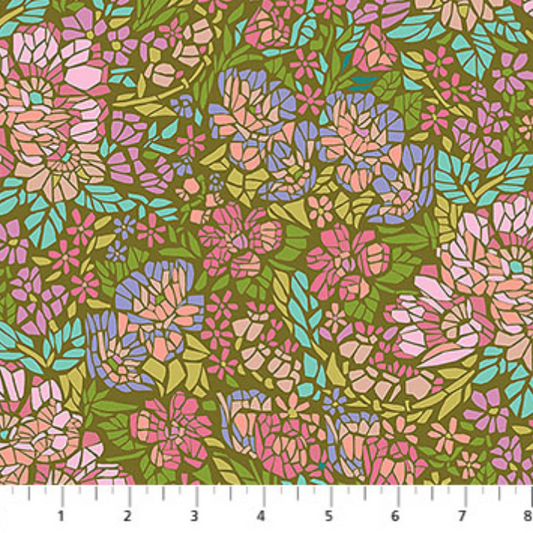 Rhapsody by Anna Maria Horner-Parry : Mosaic Avocado AMT169-72V