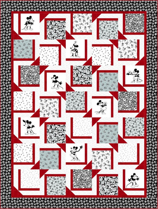 Oh Willie, You're So Fine by Chelsea DesignWorks : Bow Tie Quilt Kit