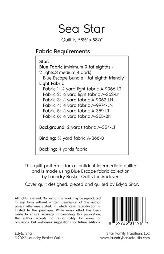 Sea Star # LBQ-1196-P - Special Order