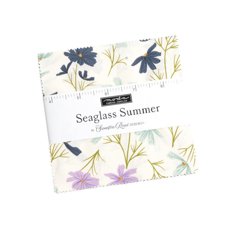Seaglass Summer by Sweetfire Road : Charm Pack