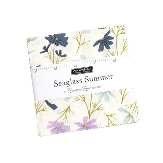 Seaglass Summer by Sweetfire Road : Charm Pack