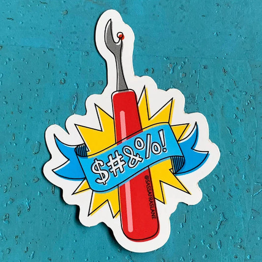 Seam Ripper Sticker by Sassafras Lane