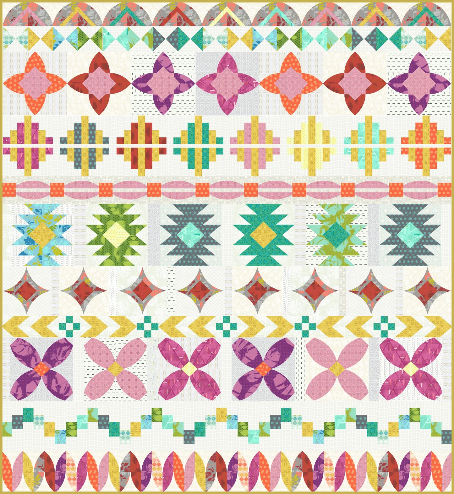 Sedona Quilt Pattern by Sew Kind of Wonderful