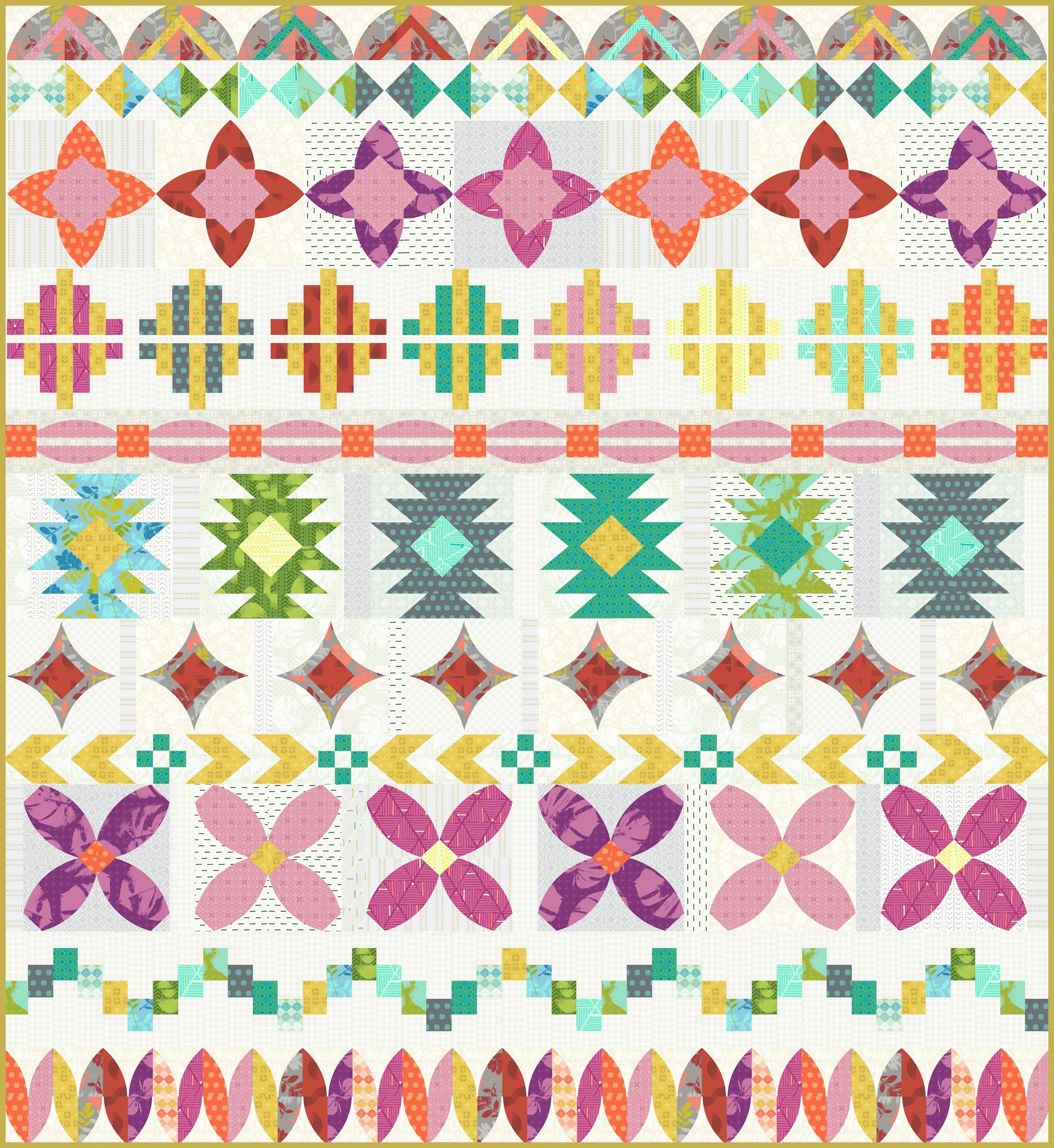 Sedona Quilt Pattern by Sew Kind of Wonderful