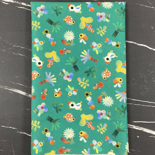 See Ya Later Alligator by Michael Miller Fabrics : Jungle Friends Forest DCX12551-FORE-D