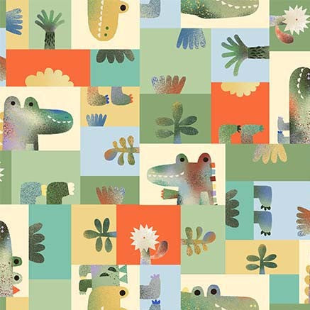 See Ya Later Alligator by Swirly Girl Design : Fabric Bundles