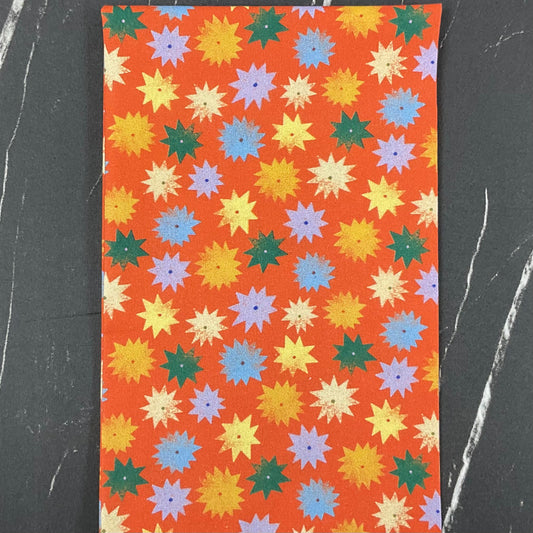 See Ya Later Alligator by Swirly Girl Design : Pointed Dots Orange DCX12553-ORAN-D