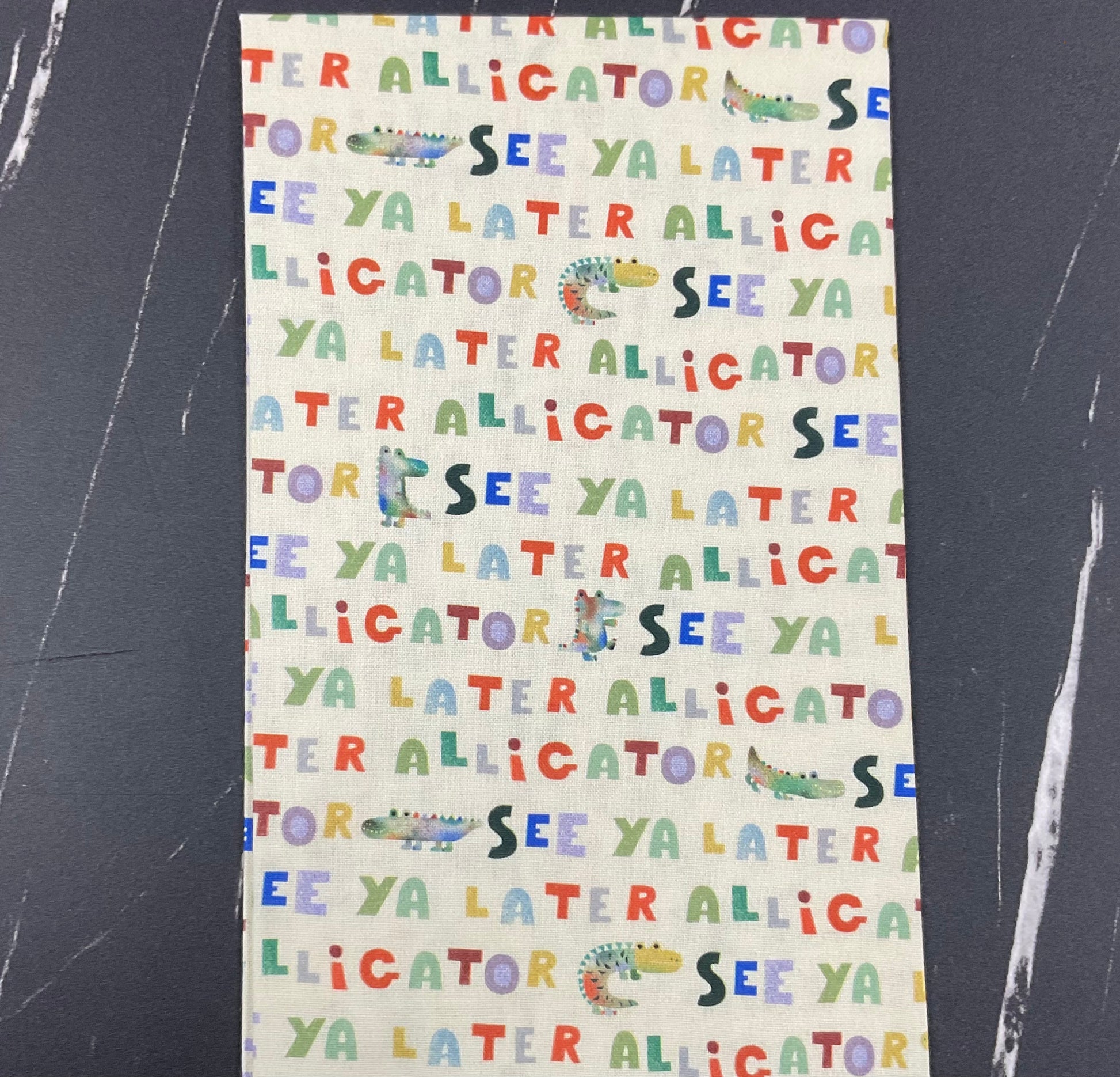 See Ya Later Alligator by Swirly Girl Design : See Ya Later Butter DCX12552-BUTT-D