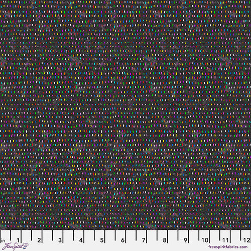 Seeds by Cori Dantini for Free Spirit Fabrics - Black Multi