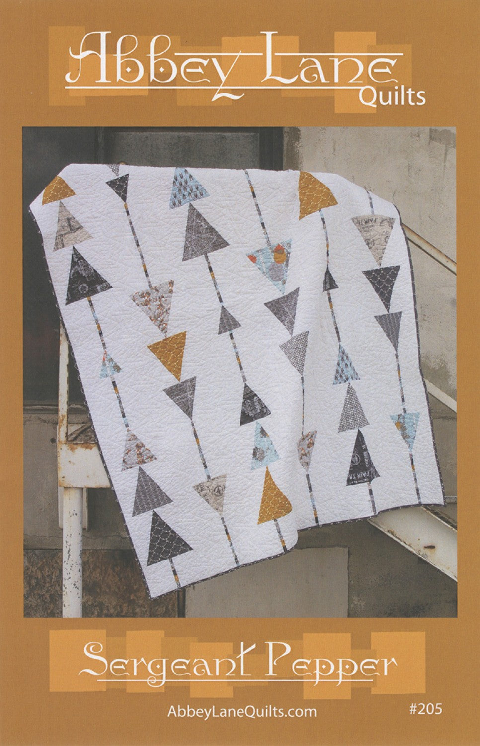 Sergeant Pepper Applique Quilt Pattern by Abbey Lane Quilts