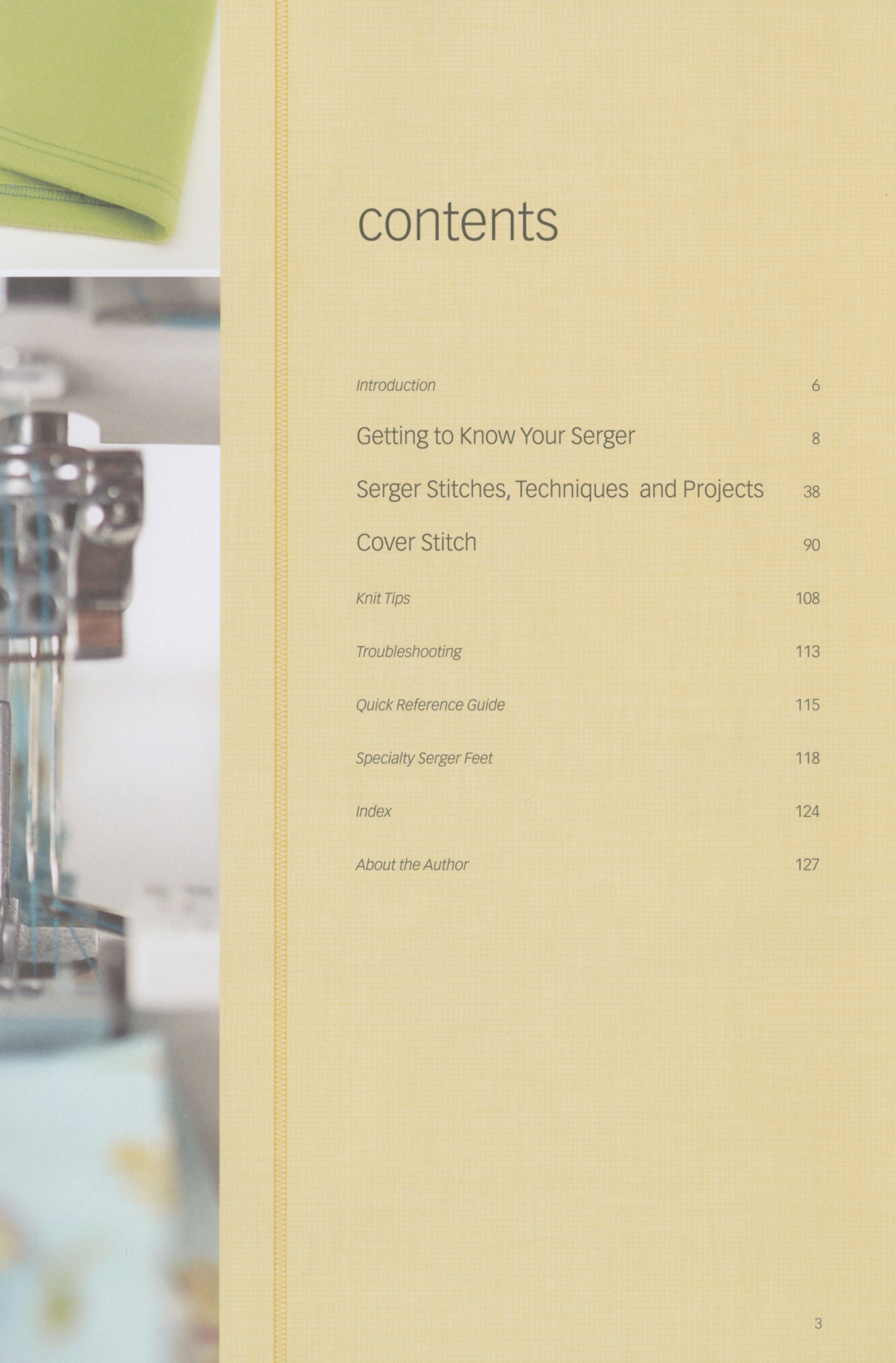 Serger Essentials by Gail Patrice Yellen - # T5934