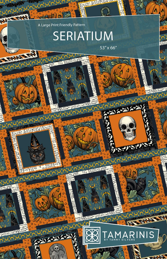 Seriatim Quilt Pattern by Tamarinis