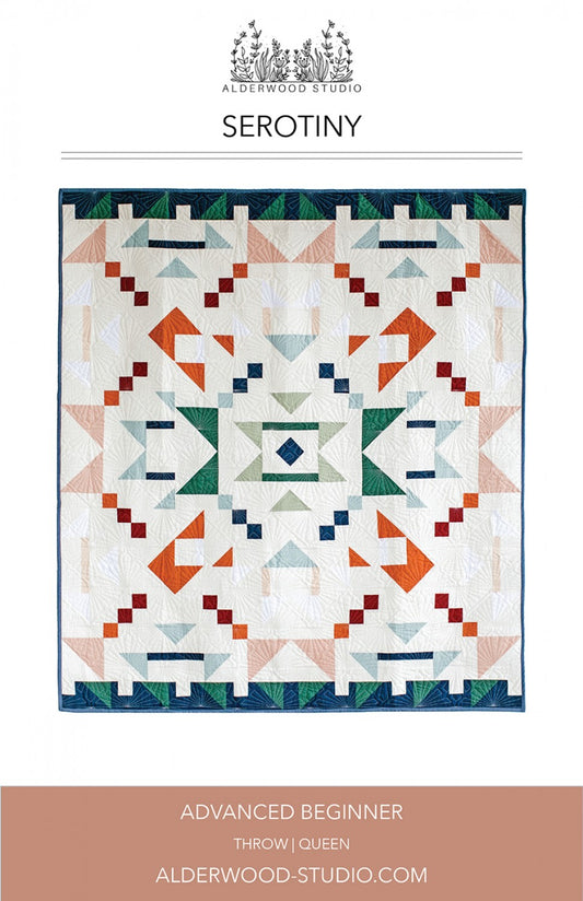 Serotiny Quilt Pattern by Alderwood Studio