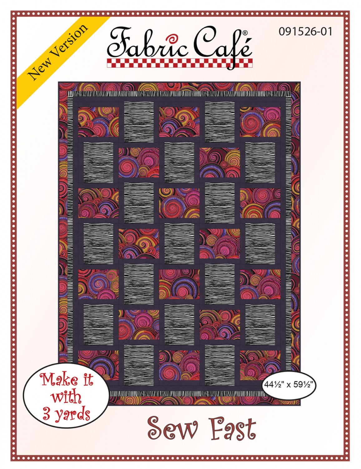 Sew Fast Quilt Pattern by Fabric Cafe